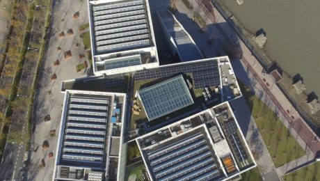 科技與藝術之美 | 日托輕柔組件落地美術館屋頂